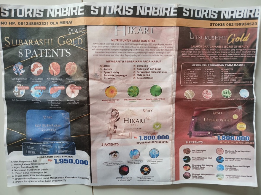 (Warga Soroti Iklan Obat Herbal di RSUD Nabire, Manajemen Diminta Bertindak)